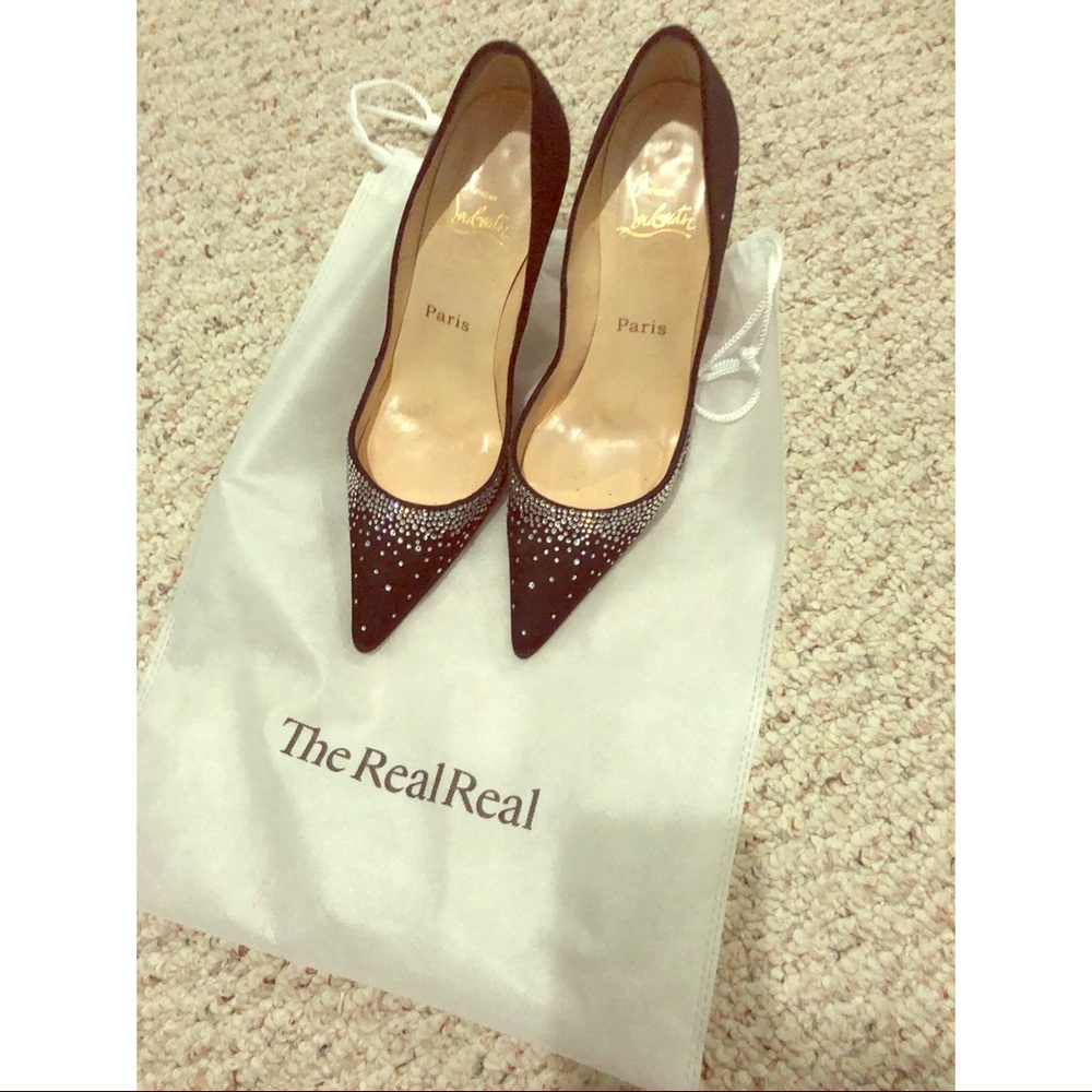 Christian Louboutin Satin Pump